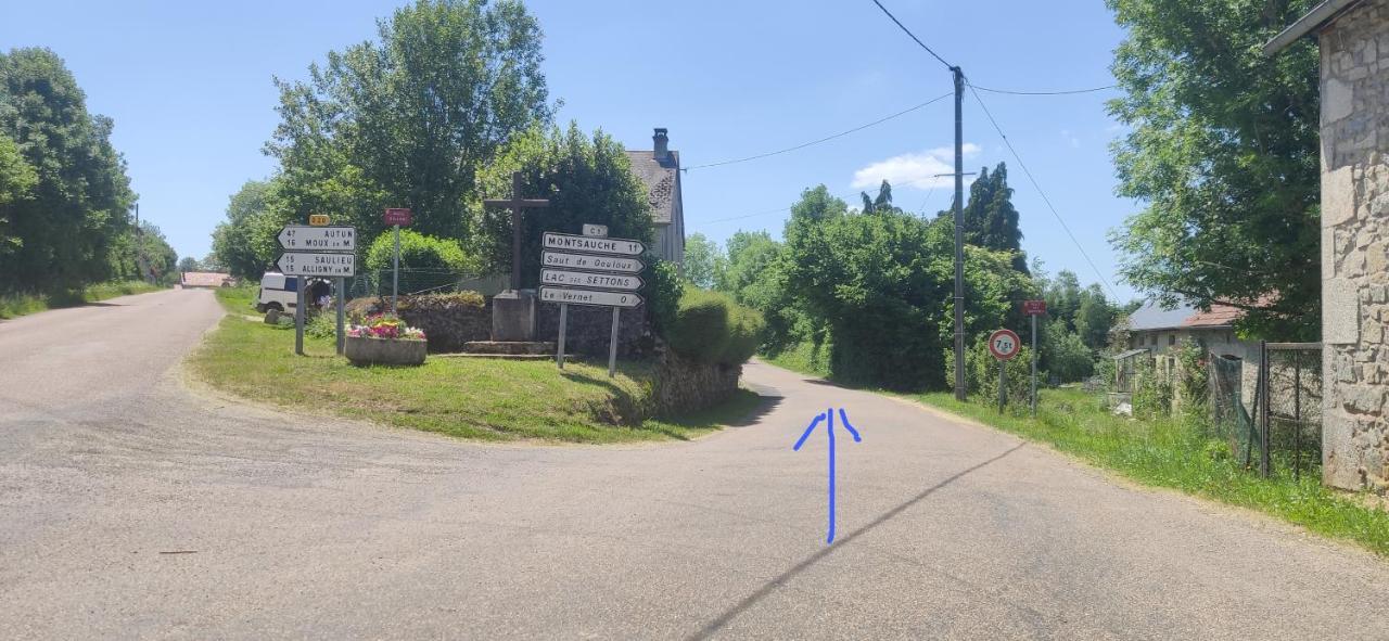 Chalet Deux Chambres Au Calme Saint-Brisson المظهر الخارجي الصورة